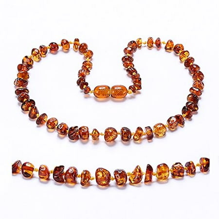 Overlaped Amber Bead Necklace 48cm 19/'/' 16g. Fine Baltic Amber Necklace Amber Adult Necklace Authentic Amber Necklace